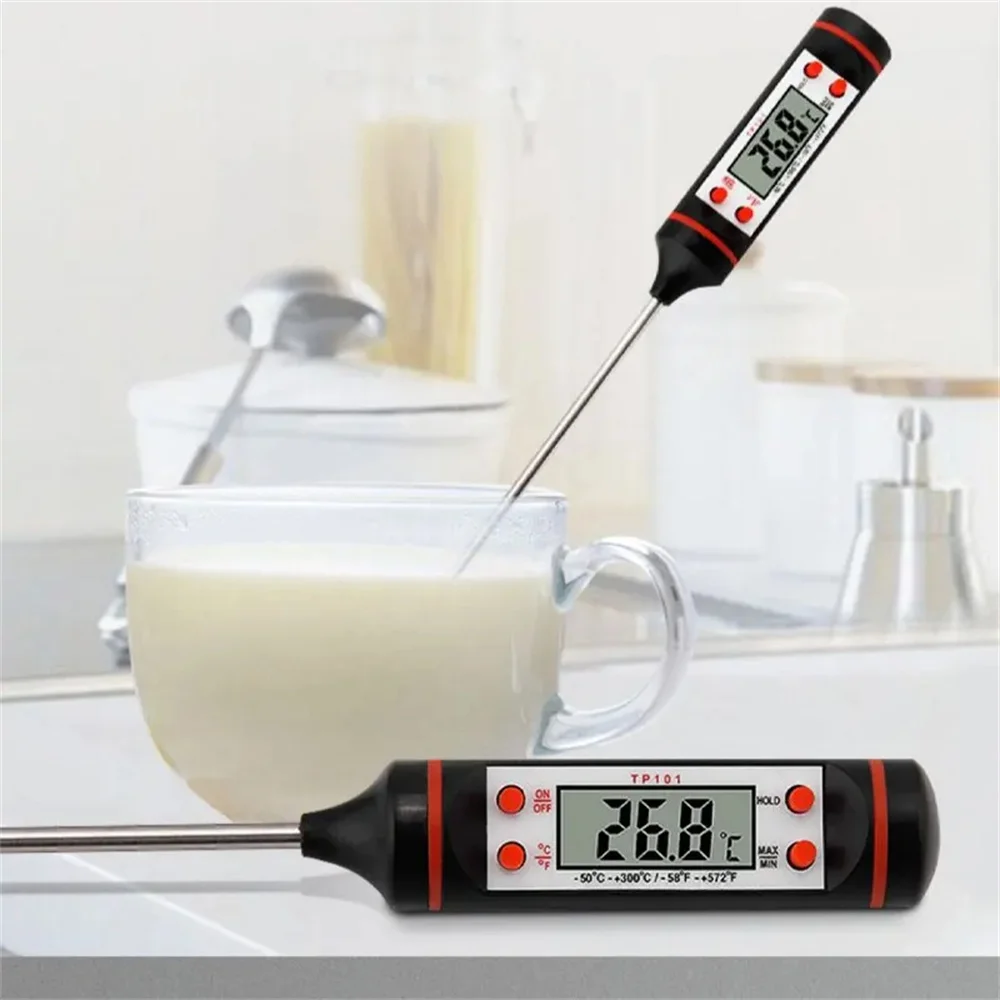 Digital Kitchen Meat Thermometer Temperature Meter Gauge Tool Probe Electronic Bbq Cooking Tools Household digital thermometer digital kitchen thermometer barbecue thermometer meat thermometer probe thermometer digital meat thermometer