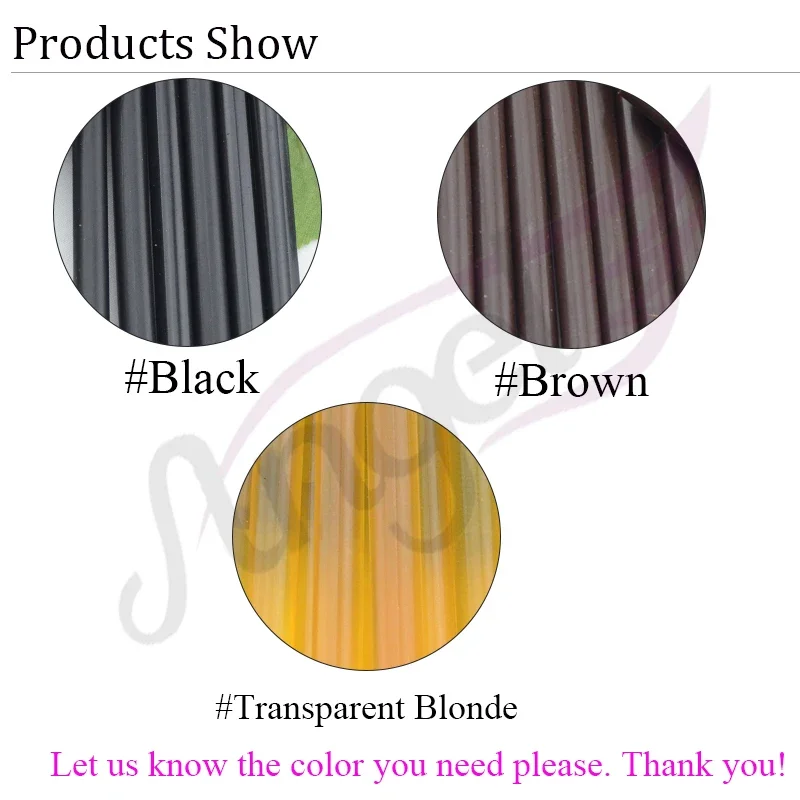 20pcs 1.1*18 cm Hair Extensions Keratin Gun Bond Glue Sticks Fusion Keratin Glue Stick for Hair Extensions Application