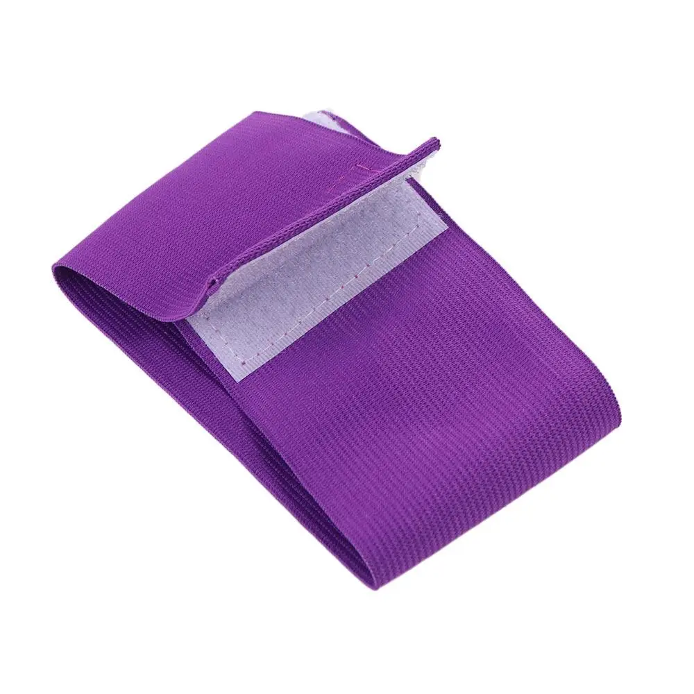 Adjustable Football Captain Armband Non-slip Visibility Sports Arm Band Professional Colorful Sports Armband Outdoor Team Sports