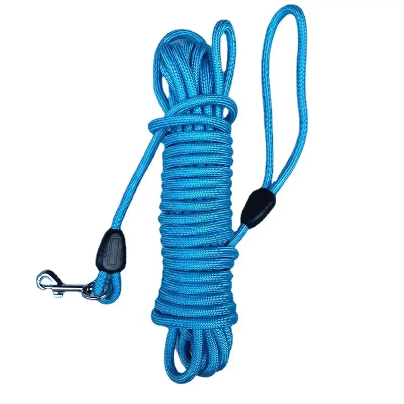 중형 나일론 길이 훈련 개 목줄, 5M/10M/15M, 중형, 중형, 외부, 훈련, 캠핑용
