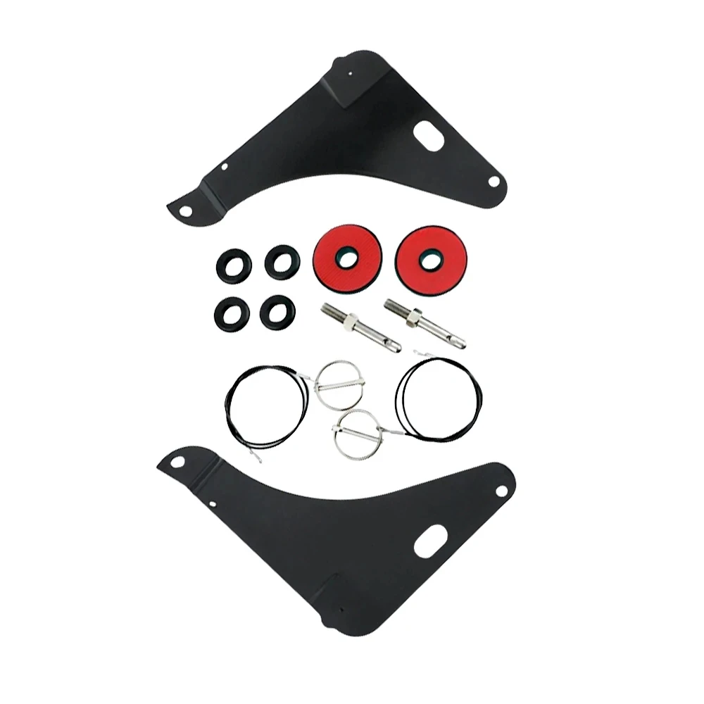 닷지 챌린저 2008 후드 핀 키트, 2009 2010 2011 2012 2013 2014 2015 2016 82214260AB 82214260AC 용, 신제품