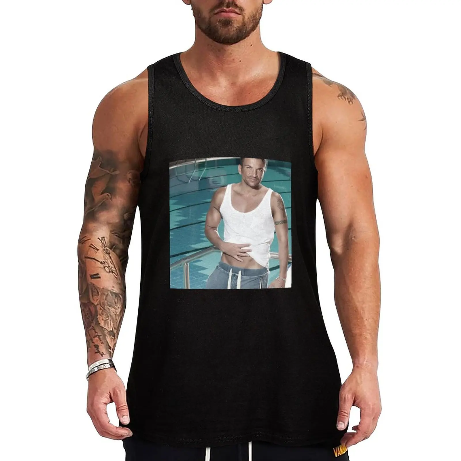 

New Peter Andre Tank Top Men's summer clothes 2023 T-shirt men