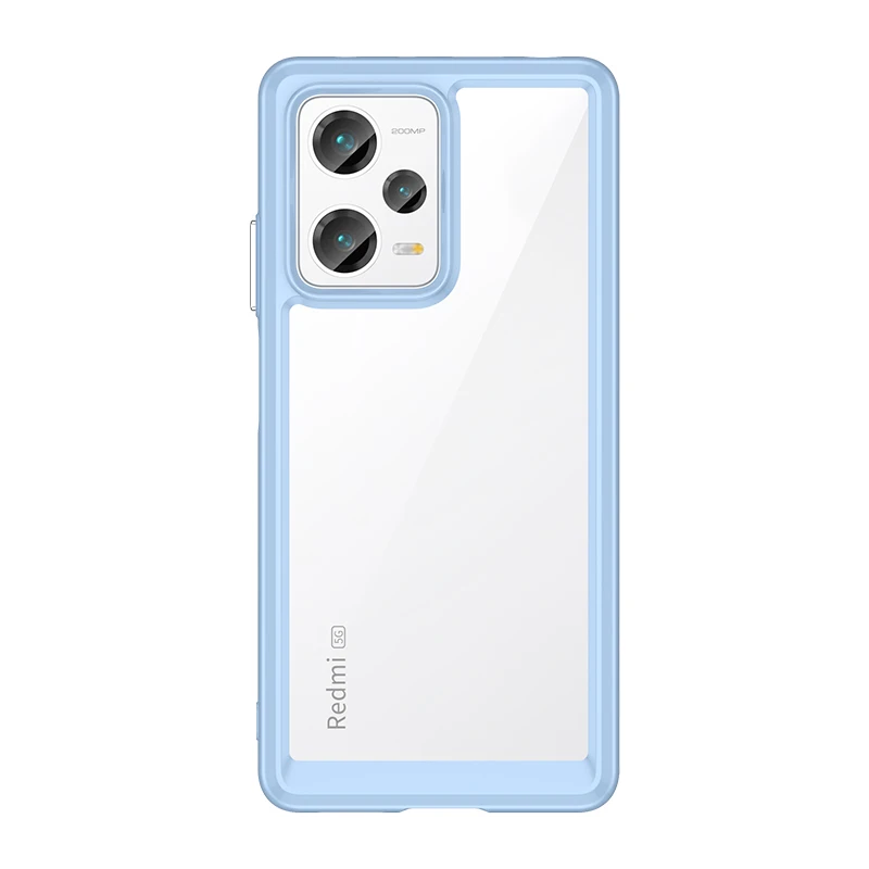 Vibrant Shockproof Back Cover - Multi-Device Compatible Protective Case