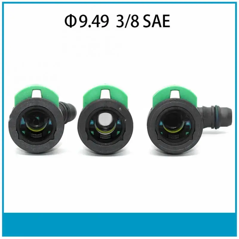 Car Fuel Line Coupler Hose Quick Connect ID8 7.89 9.89 11.8 Rubber Nylon Oil Line Pipe Adapter Disconnect Release Hose Connector fuel line coupler