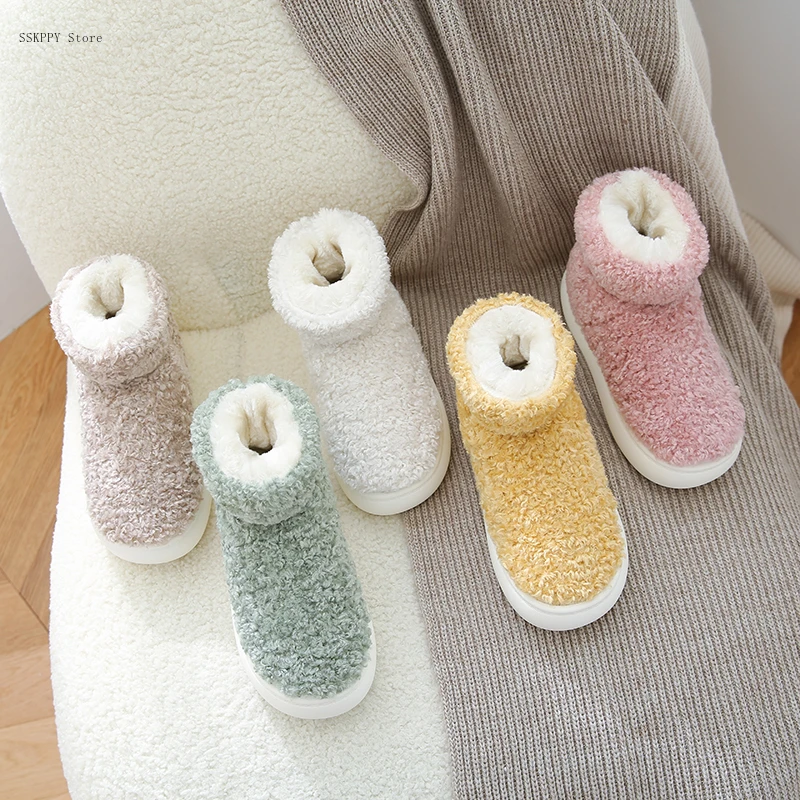 

Короткие женские зимние новые модные подходящие ко всему сапоги на толстой бархатной подкладке, теплые и удобные сапоги из хлопка для женщин, новинка 2022