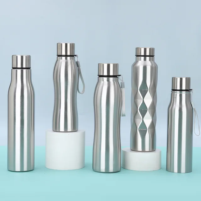 1000ml High Quality Stainless Steel Sport Water Bottle Single-layer Rugged Water Cup Metal Flask Drinkware Sports Gym Camping 5