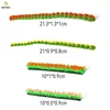 Artificial Miniature Shrub Strip Green Belt Model Grass Strip Fence Sand Table Scene Manual DIY Material Realistic Garden Decor 4