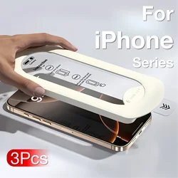 Premium Screen Protector Set with Installation Kit - Toughened Glass, 3 - Pack - iPhone 15 Plus