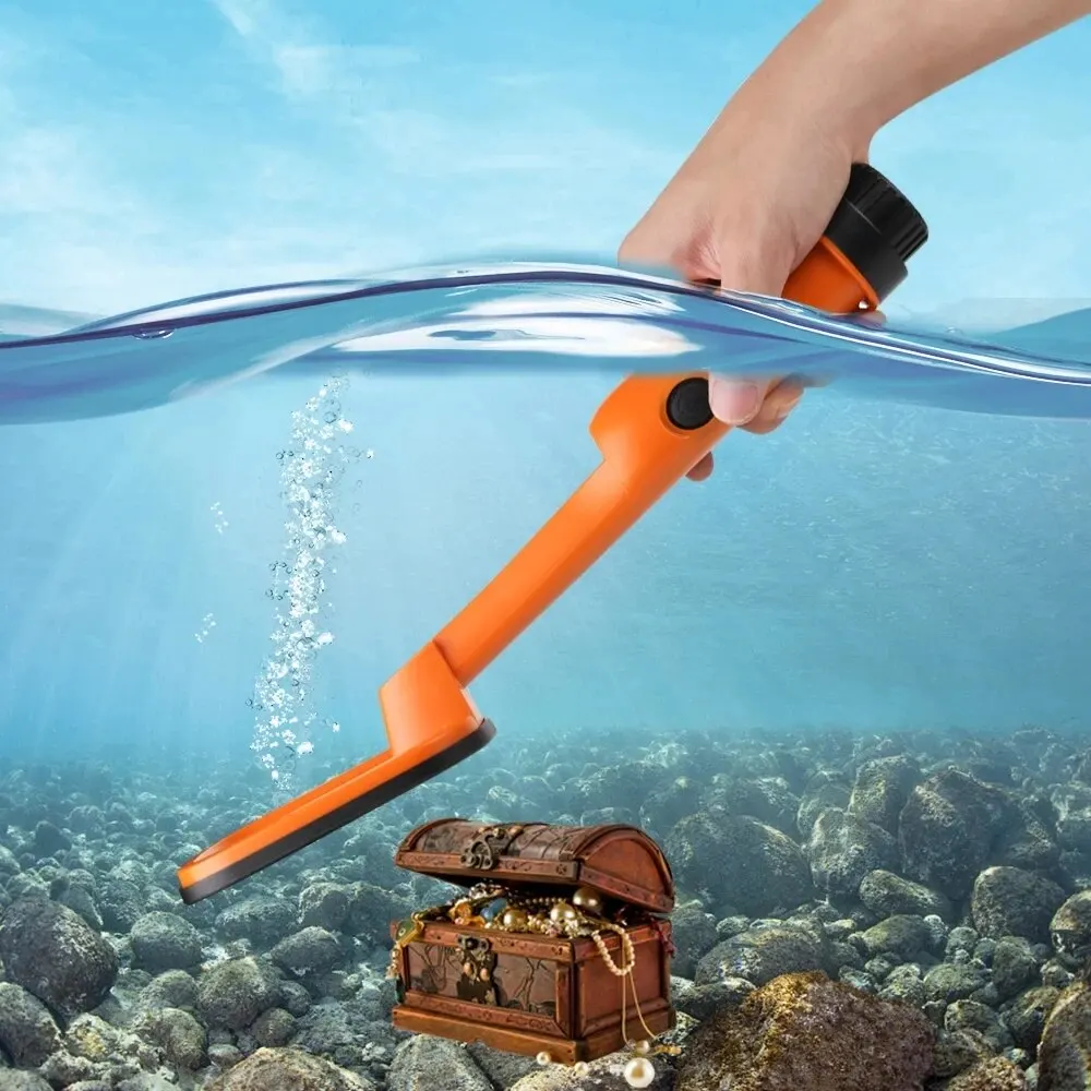 Underwater Metal Detector Pulse Pinpointer Induction Diving Treasure Waterproof Metal Detector Hand Held Finder metal detector
