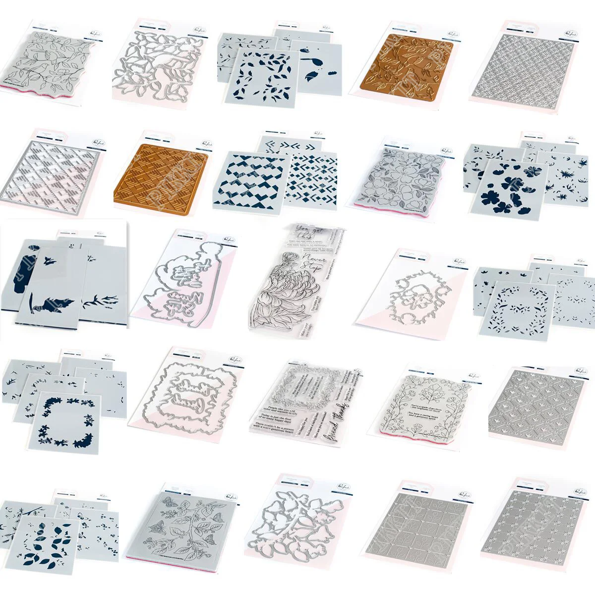 

New Dies 2022 Arrival Floral Background Clear Stamps Hot Foil Metal Cutting Die Stencils Decor Scrapbooking Diy Craft Cut Card