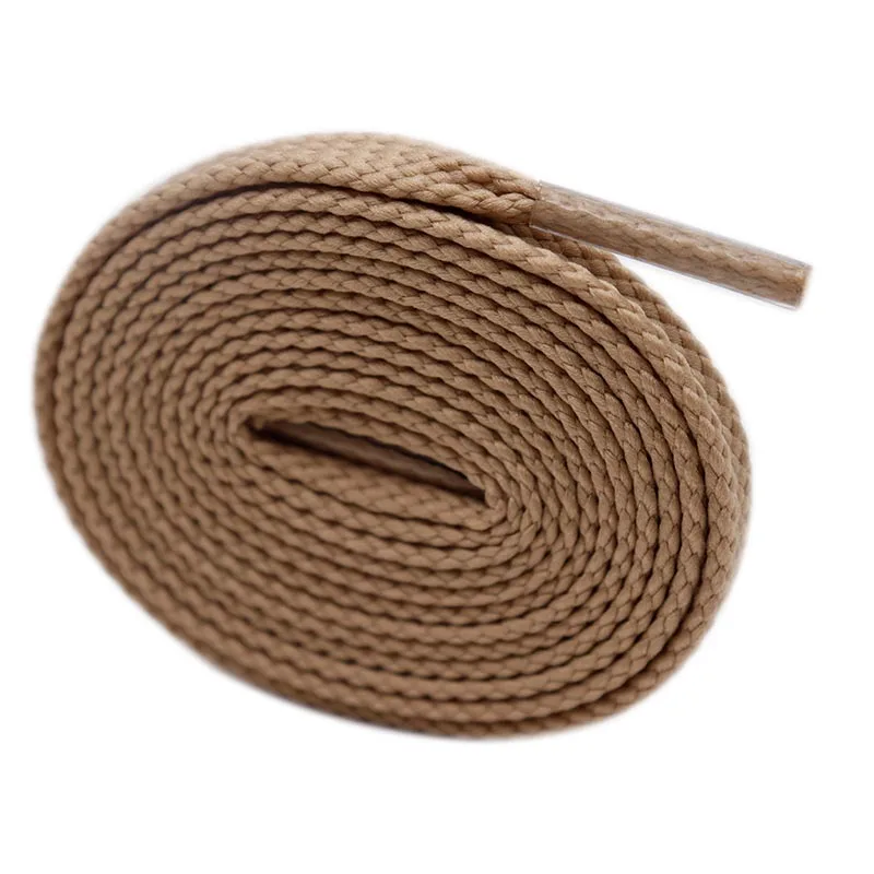 Weiou Lace New Best Item 7MM Hightlight Quality Shoe String Fly Weaving Flat Tape Blue Brown Sneaker String Men Women Sportlacet