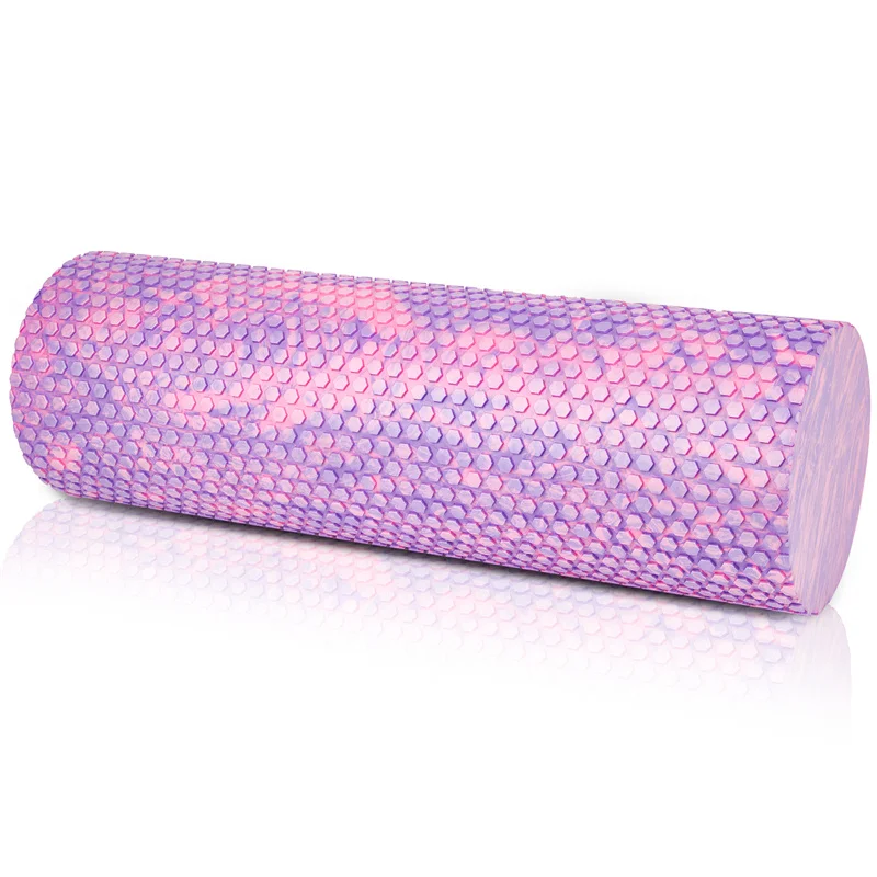 Rullo In Schiuma Eva Yoga Roller Colori Fantastici Con Punti Di Massaggio Rilassante Muscle Gym Exercise Roller