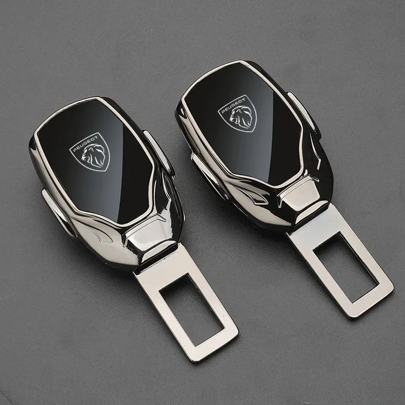 

Car Seat Belt Extension Plug Metal Seat Belt Clip Adjustable Extender for Peugeot 206 207 2008 3008 5008 208 Auto Accessories