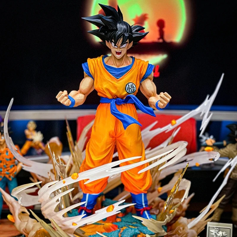 Anime Dragon Ball Son Goku Super Saiyan Figure Action Figure Model ...