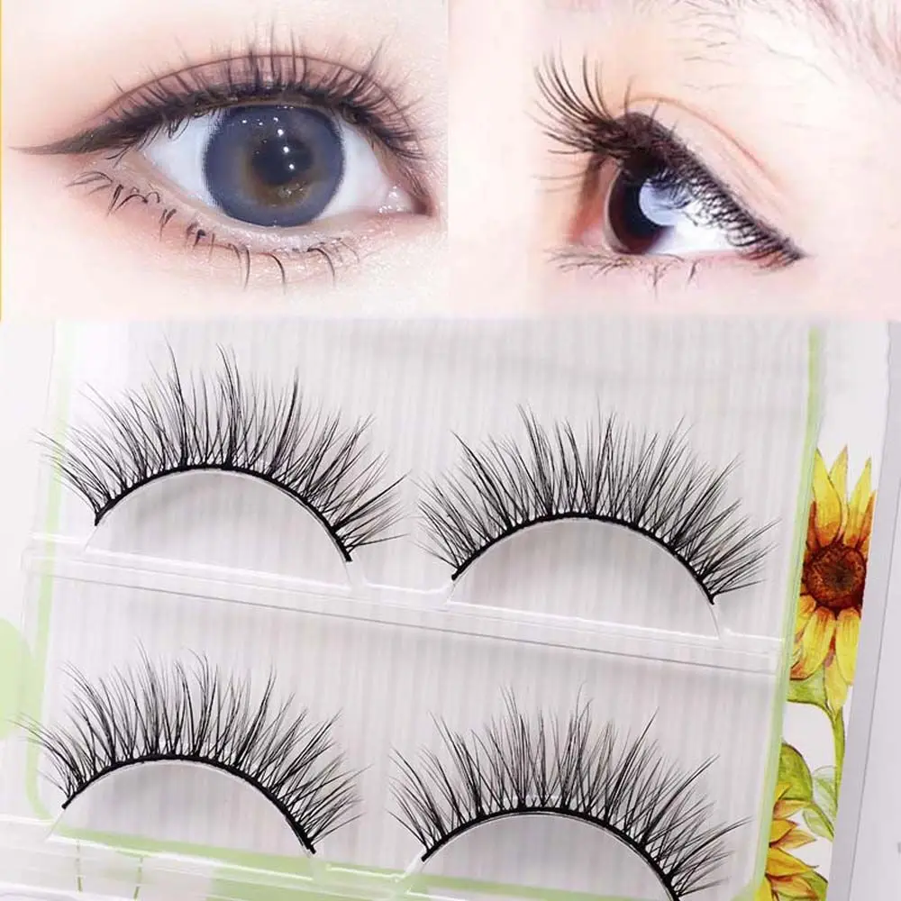

Female Faux Fiber Full Strip Long Lasting Thick Lash Cross False Eyelashes Big Eyes Eyelashes False Eyelashes Lash Extension