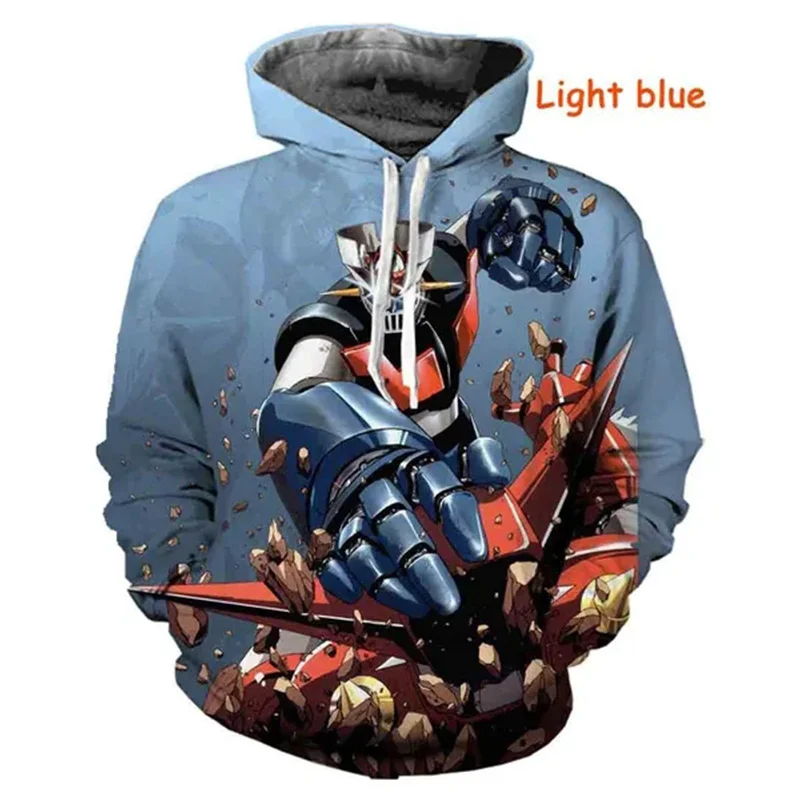 

Manga Mazinger Z Robot Hoodie 3d Print Men/Women Casual Fashion Sweatshirts Kids Pullover Hooded Shirt Oversized Unisex Clothin