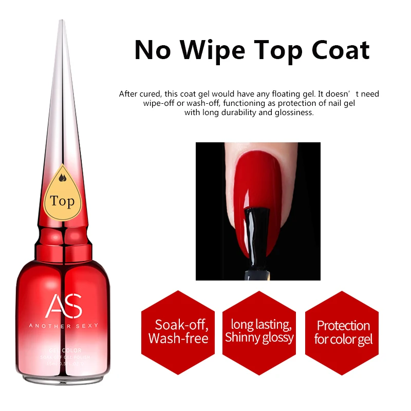 no-wipe top coat