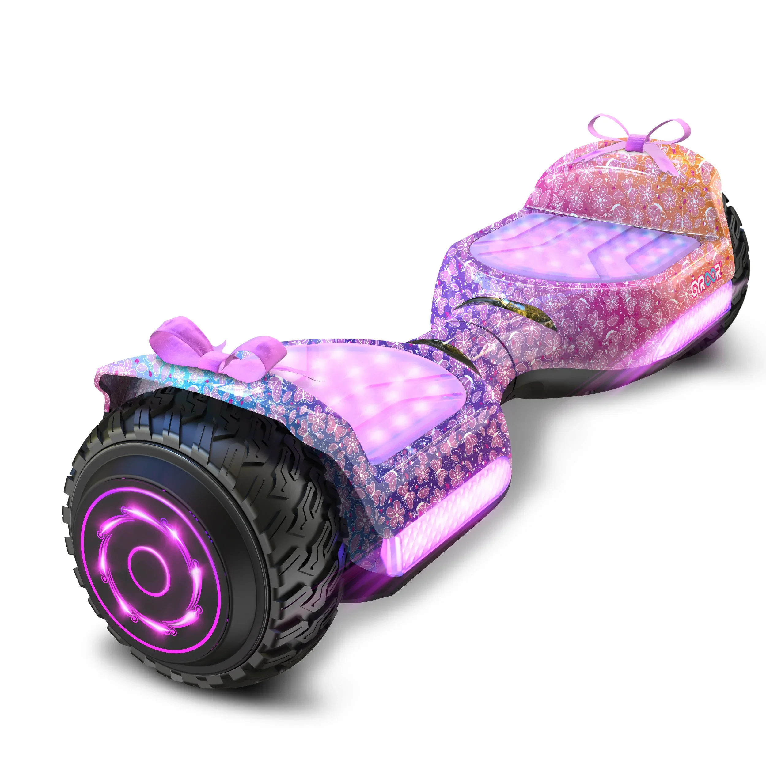Off Road Motor LED Light Hoverboard With Chinese Battery Manufacturer 250w*2 6.5 Inch Electric Balance Smart Balance Wheel
