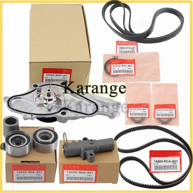 Timing Belt Kit With Water Pump & Tensioner Fit For Honda Acura Accord