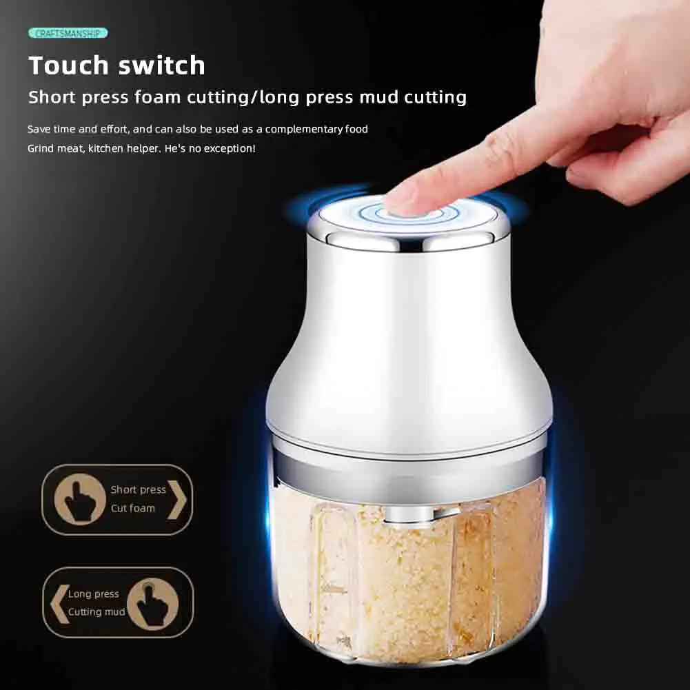 Wireless Garlic Grinder Powerful Masher Tool For Kitchen