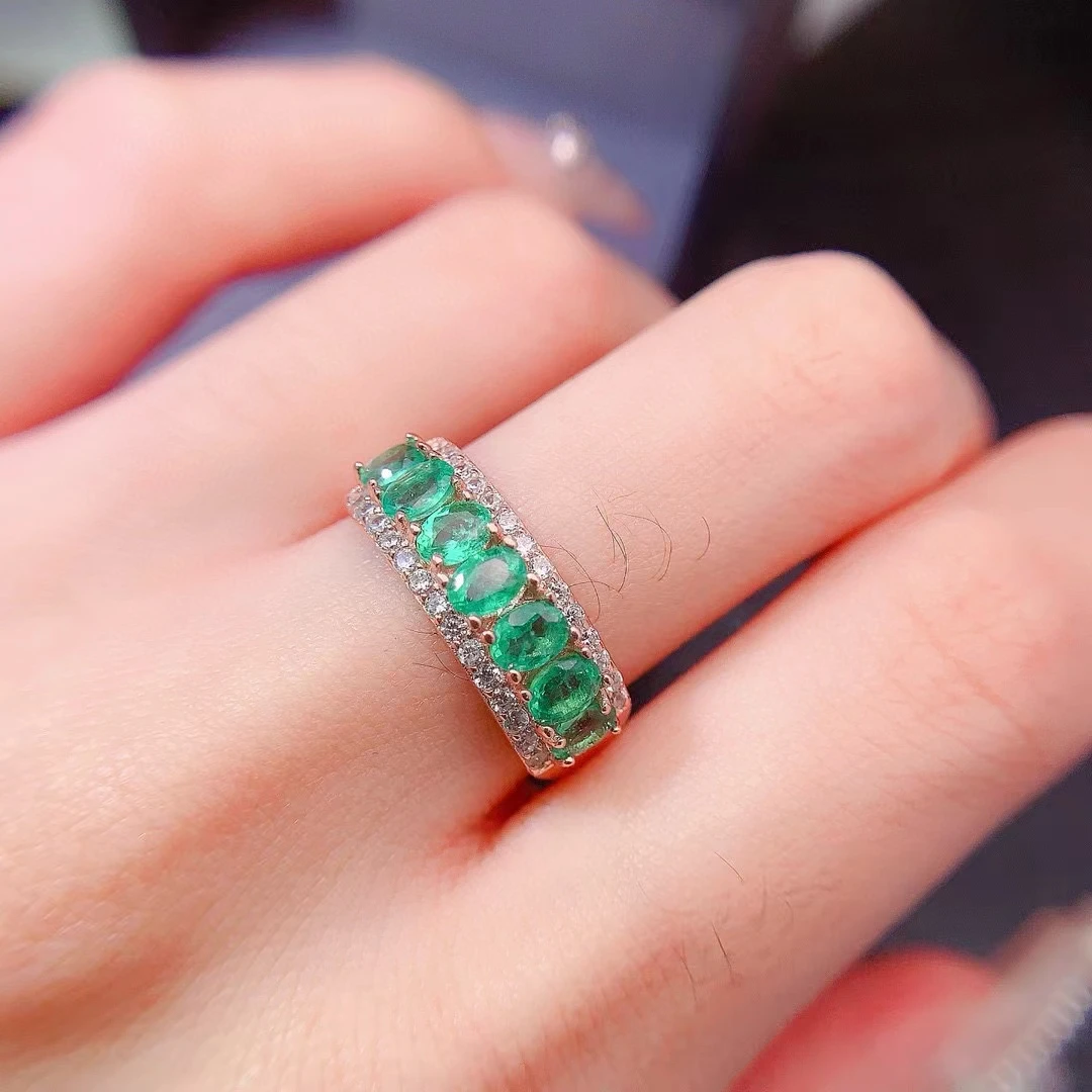 

Классическое серебряное кольцо с драгоценным камнем для женщин, 3*4 мм, диаметром 925 карат, искусственное золото 18 карат, покрытое серебром пробы, ювелирные изделия