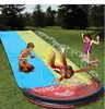 Inflatable Lawn Water Slide Waterslides Water Toy With Sprinkler for Backyard Outdoor Water Slip Slide Pad Summer Toys for Kids 1