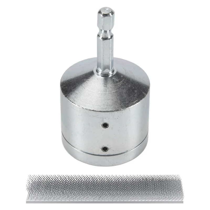 Description Picture 4 of itemKYCOR-Metal Copper Pipe Cleaner With 1 Replaceable Brushes Tube Cleaning Brush Tube Cleaning Brush For Power Drill