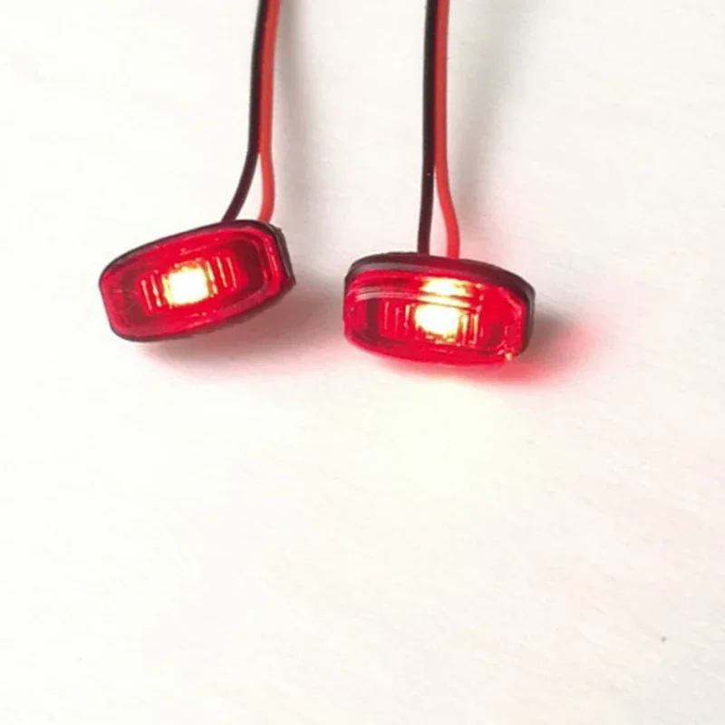 タミヤ1/14 【LESUmodel正規品】 SCANIA用 サイドマーカーキット ROC model 1⁄14 タミヤ スカニア770S LEDマーカー・フォグランプ