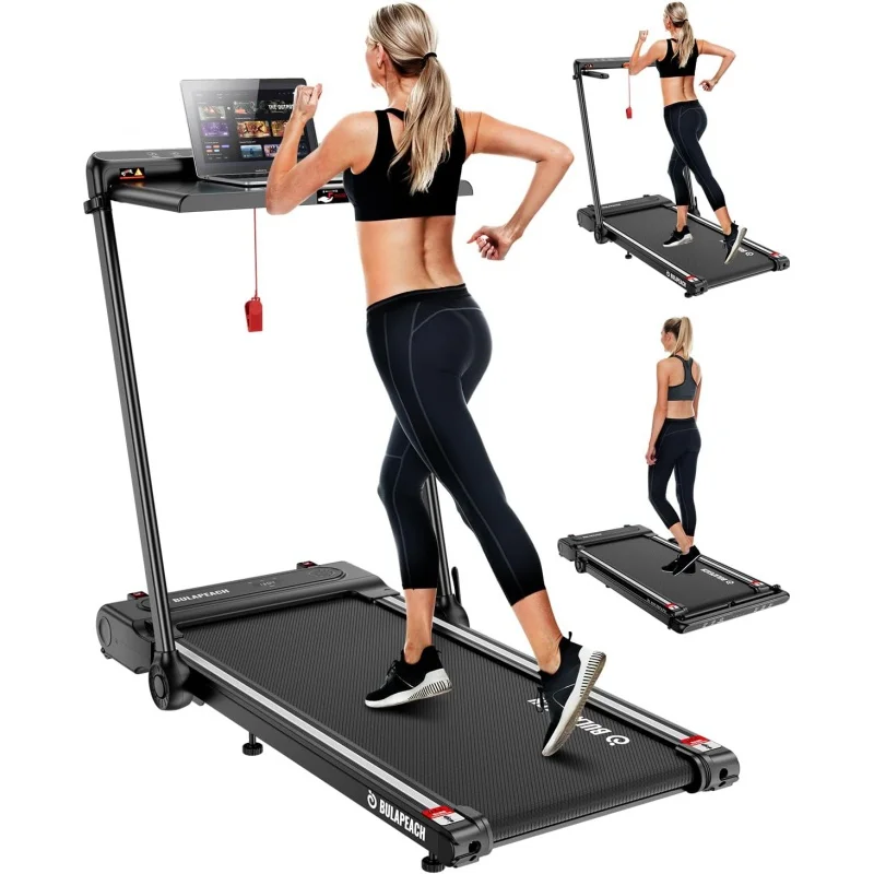 

Under Desk Treadmill with Incline 3 in 1 Mini Walking Pad 300 lb Weight Capacity Folding Treadmills for Home Small Foldable wit