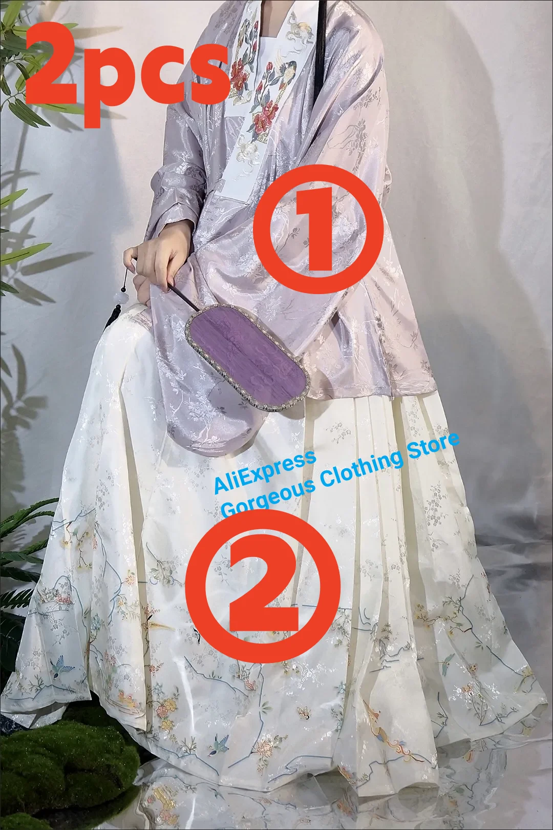 Purple hanfu 2