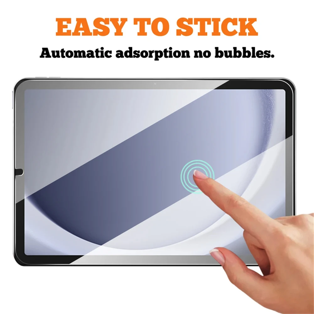 Tempered Glass Screen Protector For Samsung Galaxy Tab S6 Lite A9 Plus S8 S9 Plus Ultra S7 Fe S9 Fe 12.4 A8 Film 5