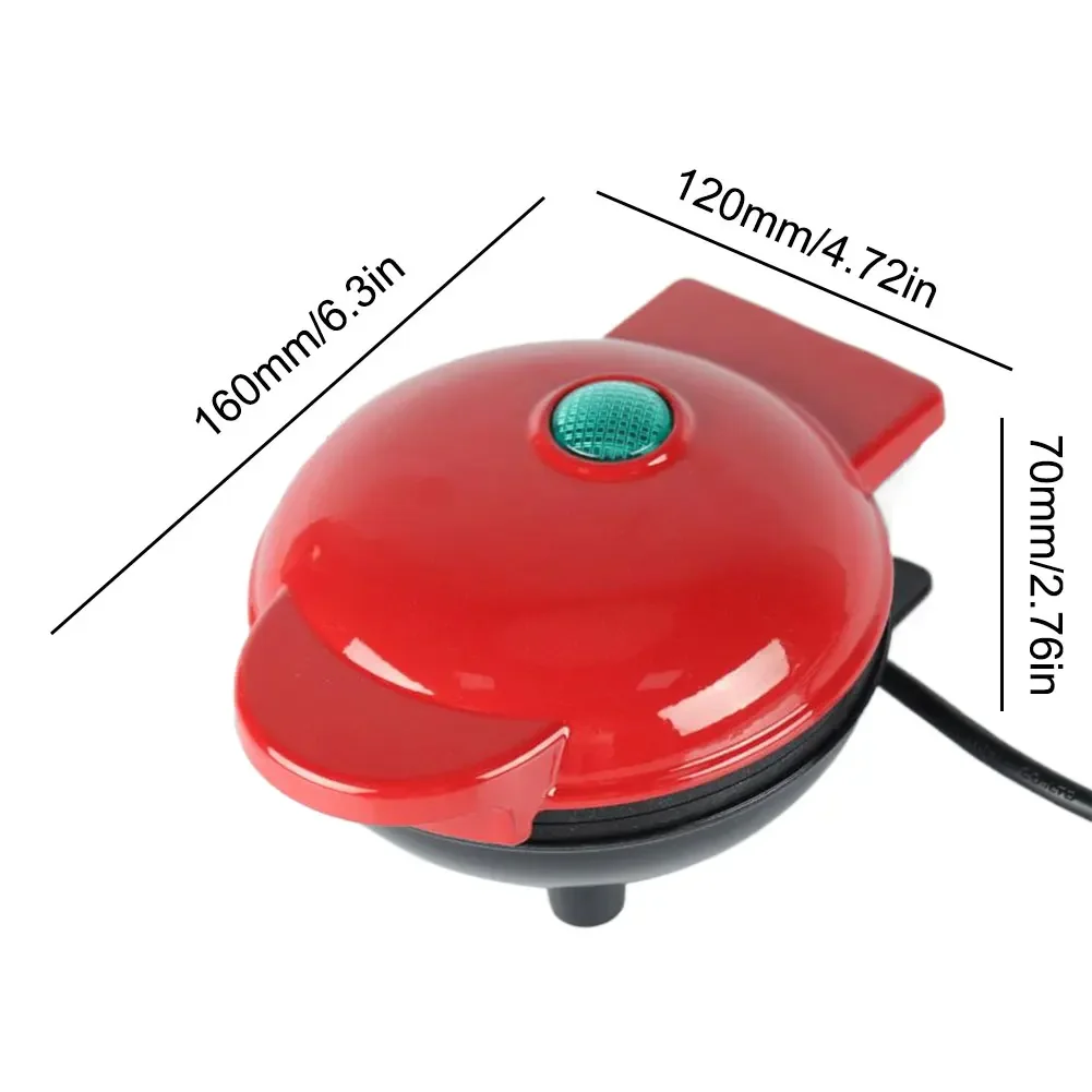 Mini Waffle Maker Quick Heat-Up Pancake Bubble Egg Cake Oven Pan Household Breakfast Electric Baking Pan for Kids and Families