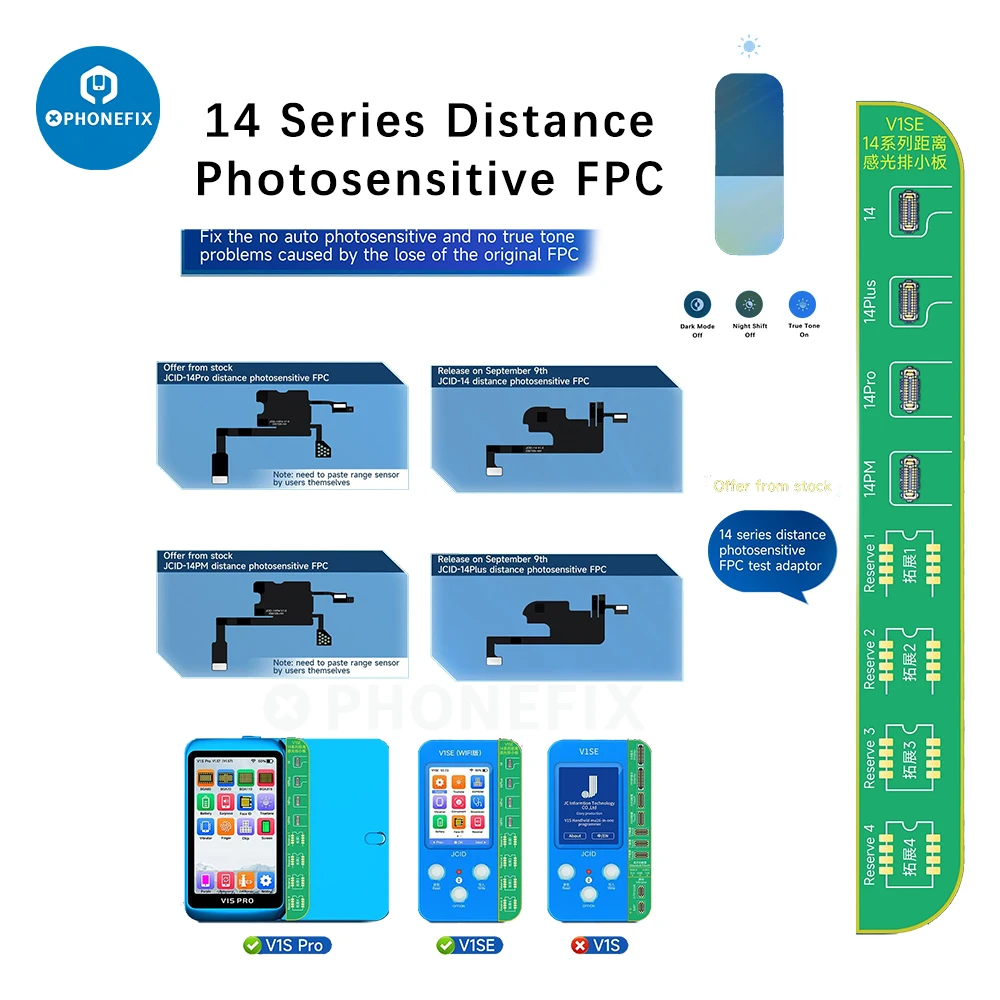 JC V1SE ű FPC ̾ Ŀ iPhone  ÷    ű PFC True Tone Face ID 