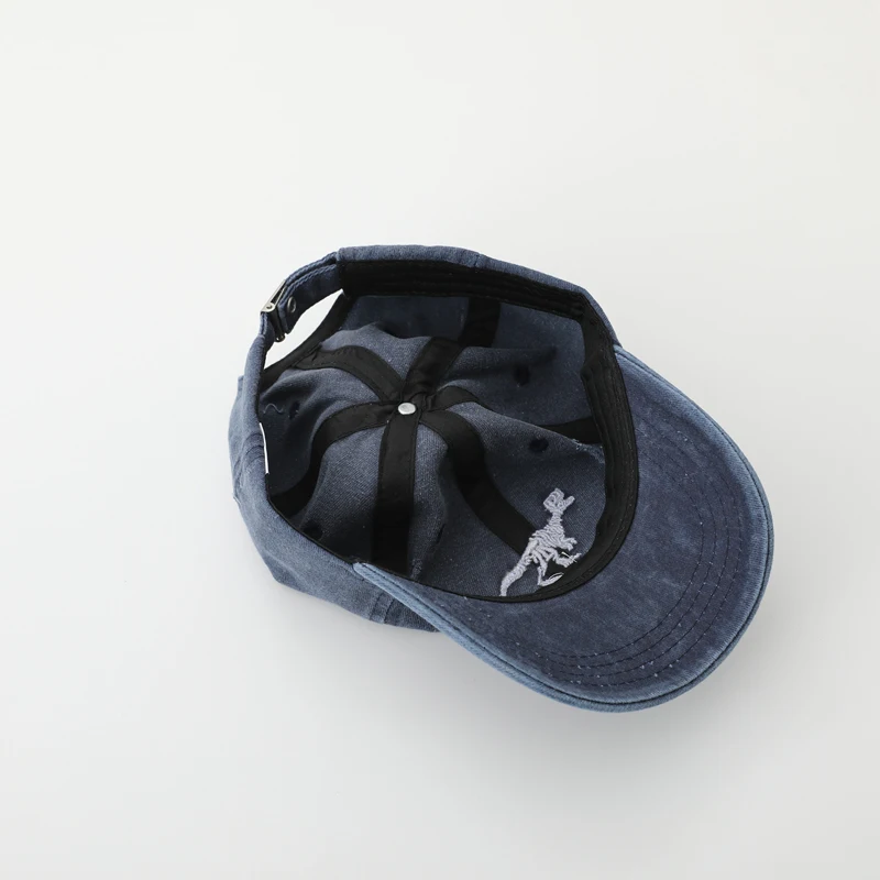 Children 's Sports Hats School Baby Boys Baseball 2025 Summer Embroidered Dinosaurs Outdoor Kids Caps for 2-8Years Adjustable