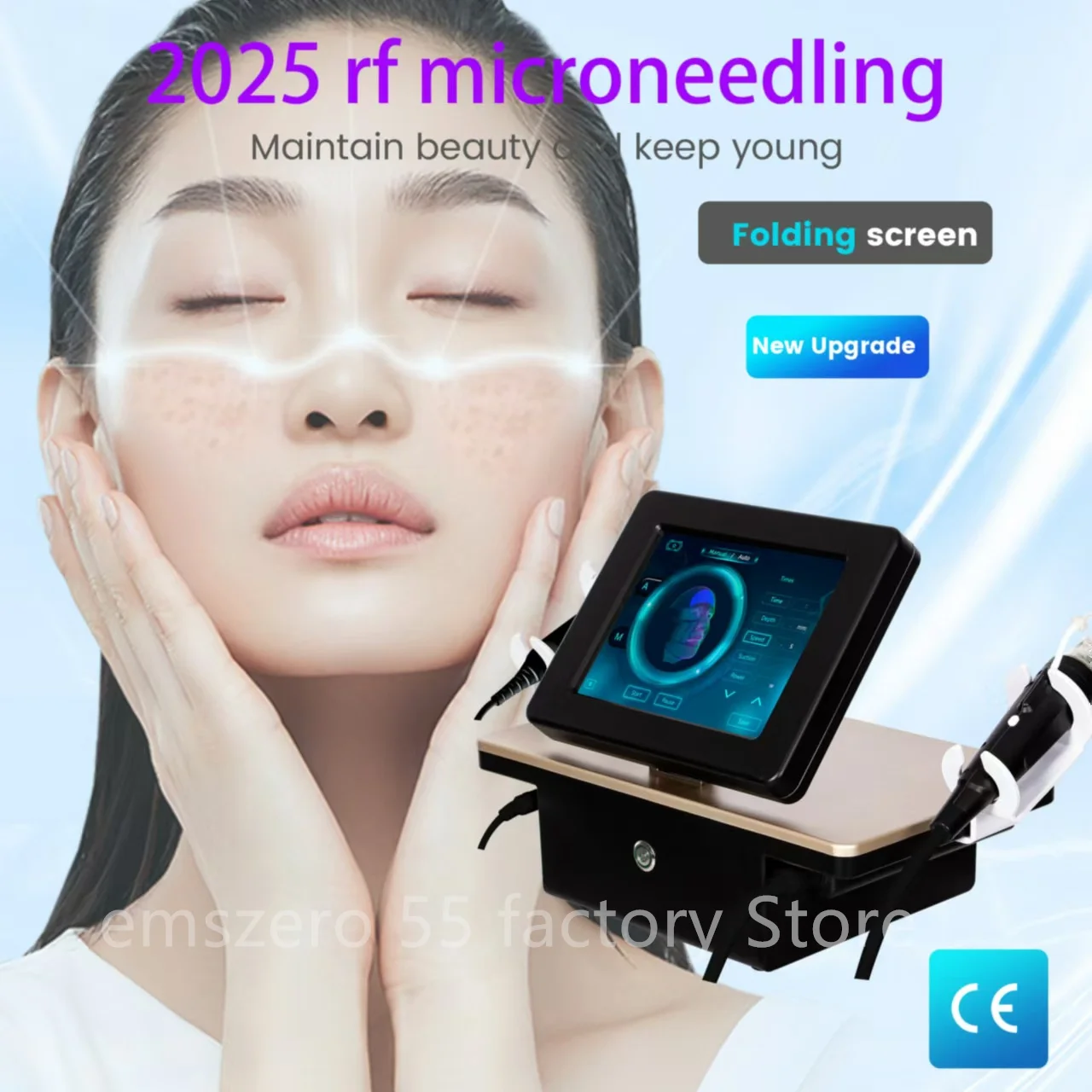 Morpheus 8 RF Microneedle Machine dissolvant de vergetures fractionné Salon de beauté peau serrée lifting équipement d'affaires