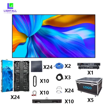 Outdoor 4x3m High refresh rate 3840Hz Led Display Screen Turnkey P3.91mm Video Wall