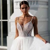 Charming Wedding Dresses Glitter Bridal Gowns Spaghetti Straps Robe For Formal Party Appliques Vestidos De Novia 2025 Customized 1
