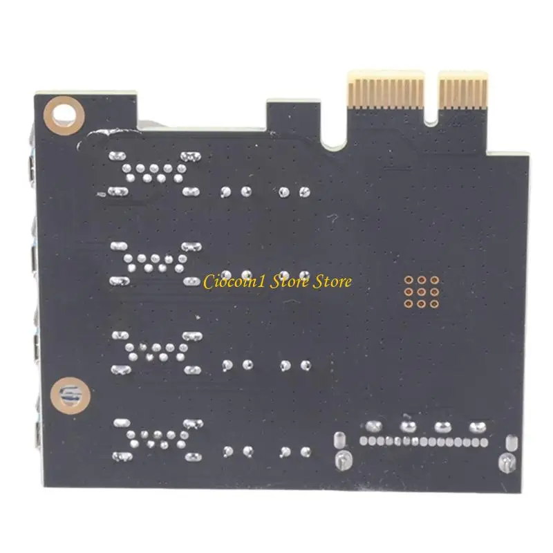 A3PC 내부 외부 USB 3.2 확장 카드 커넥터 PCIe 4 포트 USB 4핀 5Gbps