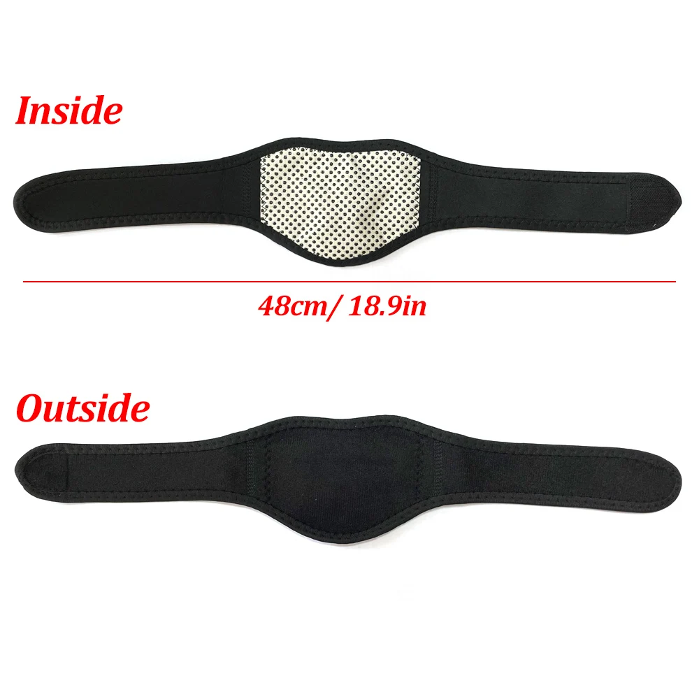 Tourmaline Neck Brace Self-heating Neck Wrap Band Health Care Cervical Spondylosis Pain Relief Magnetic Therapy Neck Pad 5