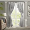 Pleat Curtain Panel with Tieback - Single Panel for Window Décor 1