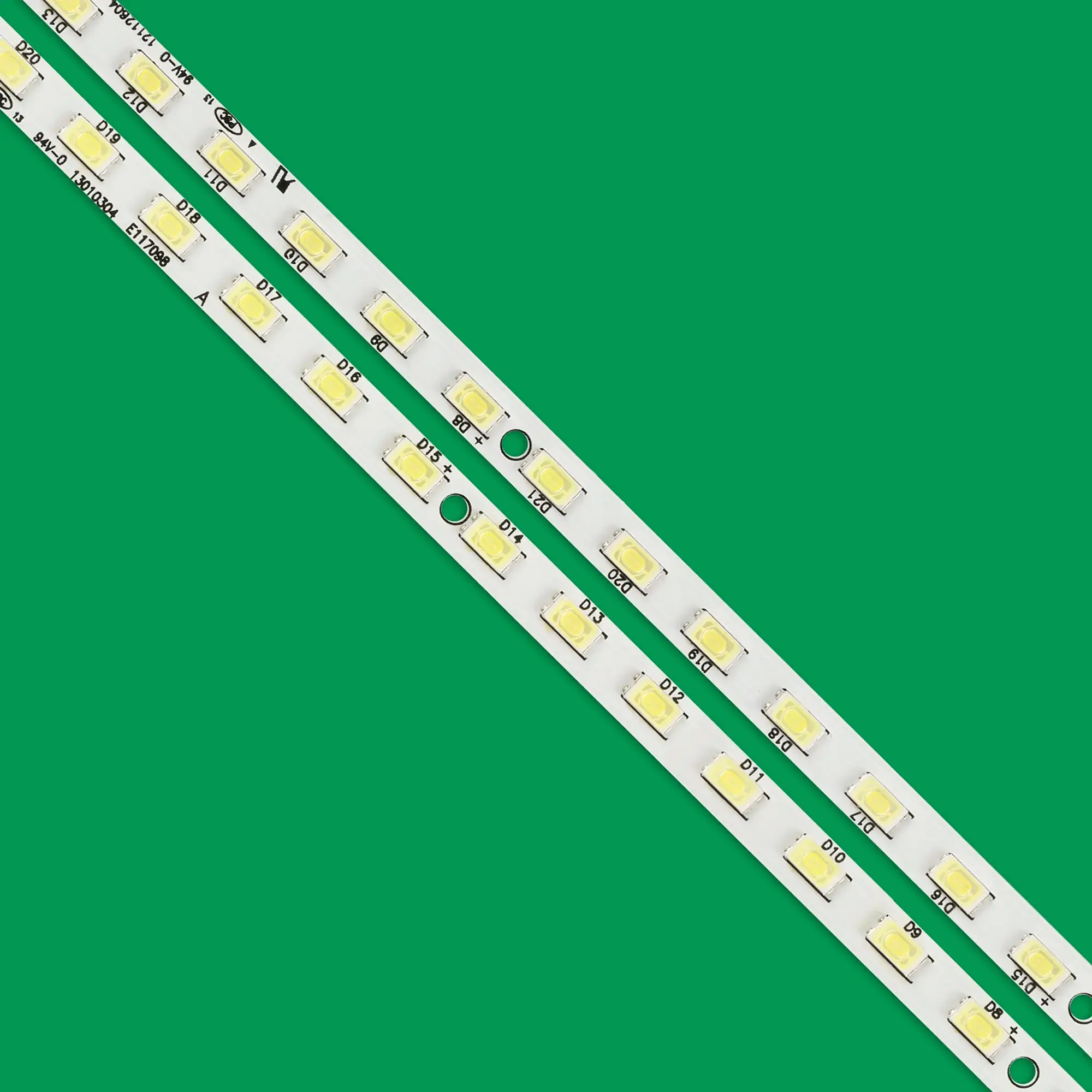 Faixa de Led para Luzes Led V500h1-ls5-tlem6 Tlem4 Trem6 Trem4 E117098 Le50d8800 V500hj1-le1 L50e5000a 315 mm Peças - Imagem 5