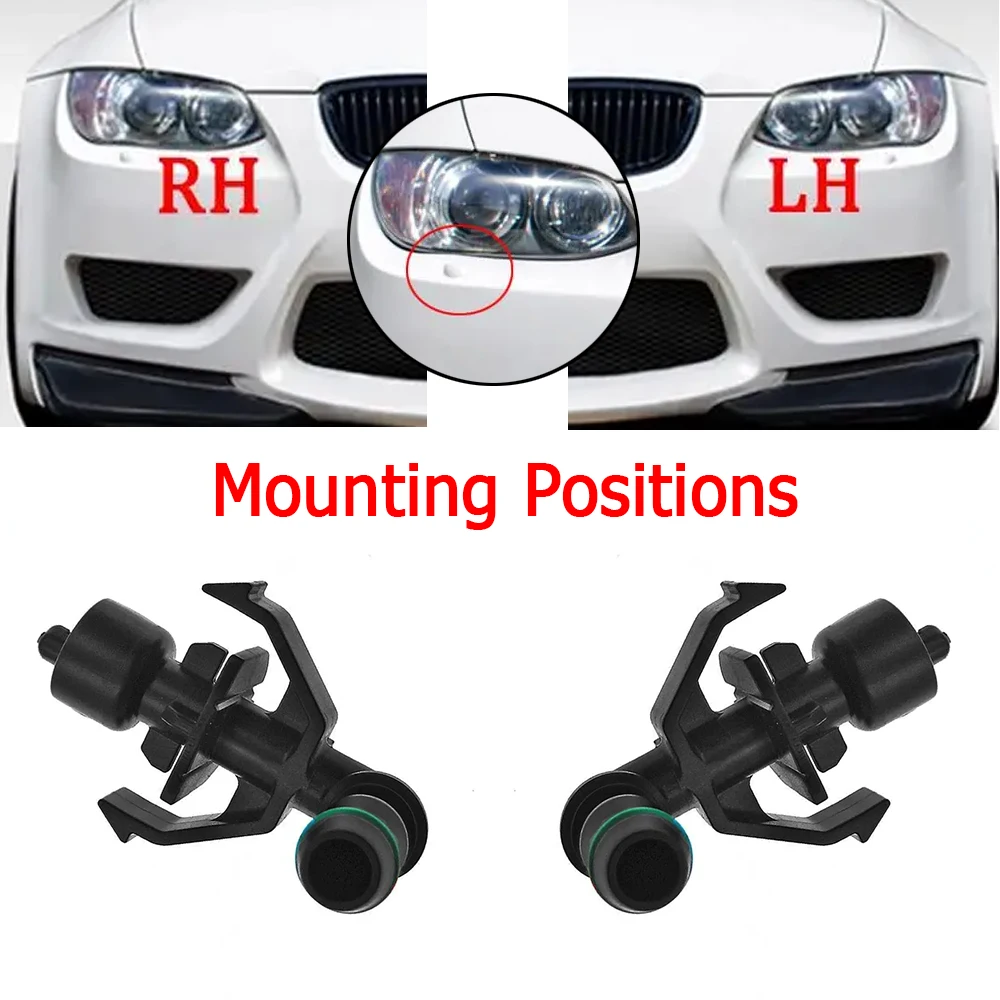 

Форсунка омывателя переднего бампера для BMW E90 E92 E93 M3 4.0L 61678044541 2005 2006 2007 2008 2009 2010 2011 2012