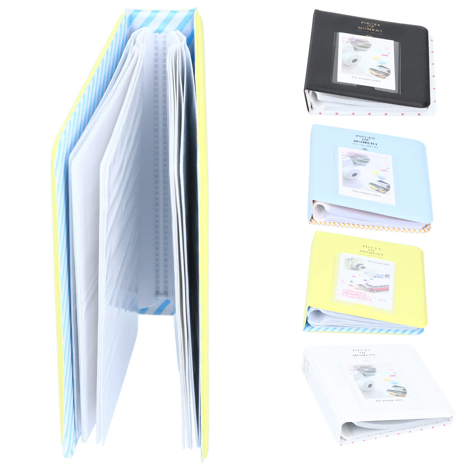 3인치 64포켓 포토 카드 보관 케이스 후지필름 미니 9 카메라용 미니 포토 앨범