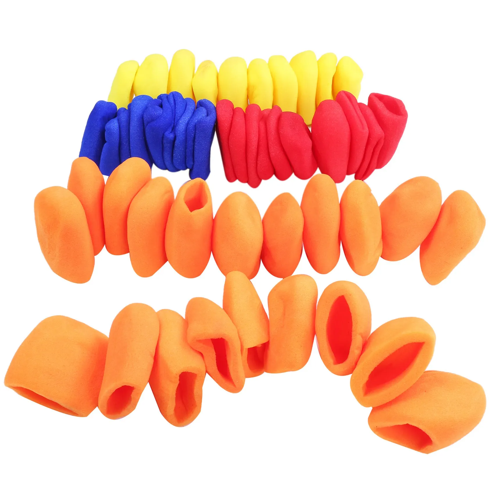 

50 Pack Handheld Stage Microphone Windscreen Foam Cover for Karaoke DJ Stage Performance