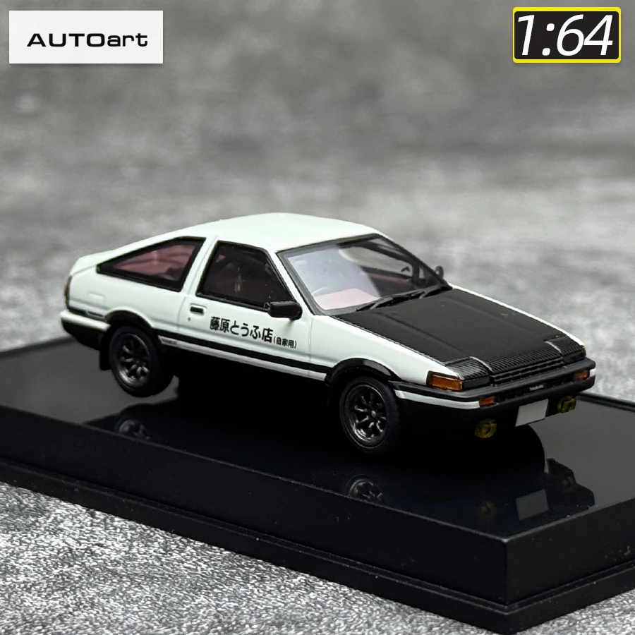 Autoart car model 1/64 scale New TOYOTA SPRINTER TRUENO AE86