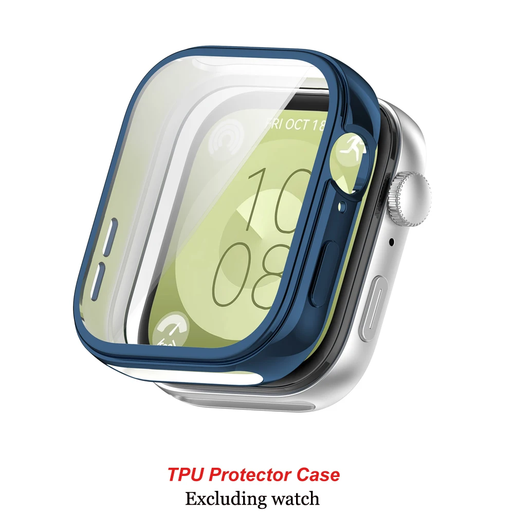 Enhanced Tempered Glass Screen Protector & Hard PC Bumper Case