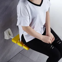 90° Folding Shower Seat Wall-Mounted Waterproof Shower Bench Shoe Changing Stools Load 75kg for Bathrooms Porches Bath Chairs 2