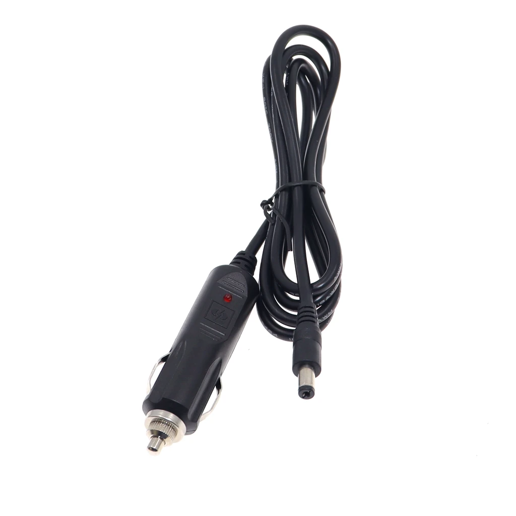 Universal DC 5.5 x 2.1mm 12V Car Charger Auto Cigarette Lighter Power Adapter 22/18AWG Cable For Car Truck Bus Camera DVD Player