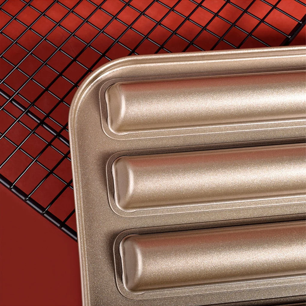 

6 Hole Non-Stick Cake Mold Cookie Carbon Steel Microwave Mould Making Tool