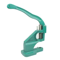 Machine à presser à pression manuelle, pince à pression, outil à clipser, bouton vert en métal, haute qualité 3